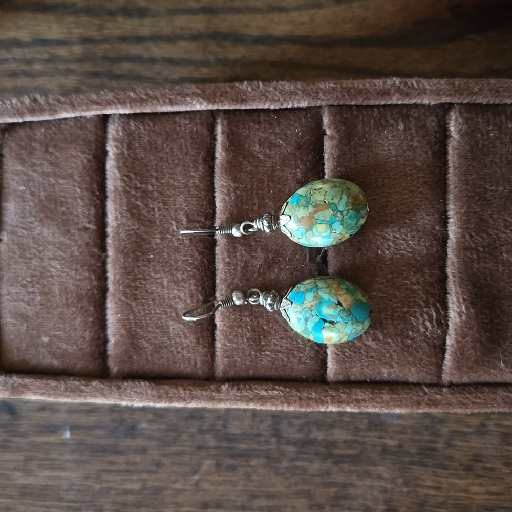 Turquoise earrings